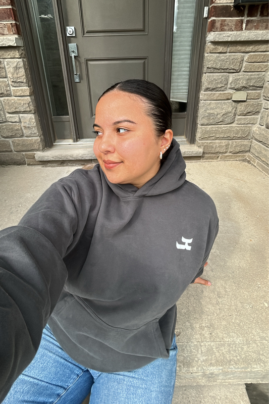 COLLECTION ISHTA HOODIE - CHARCOAL GREY