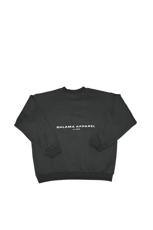 COLLECTION ISHTA CREWNECK - CHARCOAL GREY