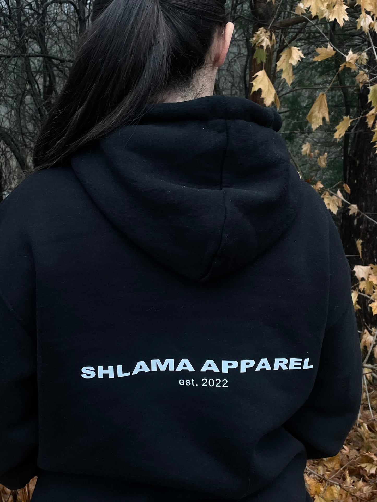 COLLECTION TLATHA HOODIE (BLACK&WHITE)