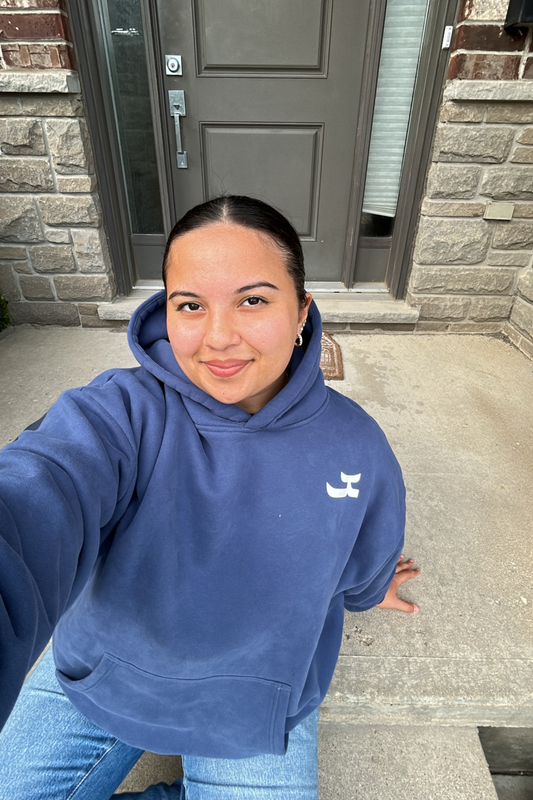 COLLECTION ISHTA HOODIE - NAVY BLUE