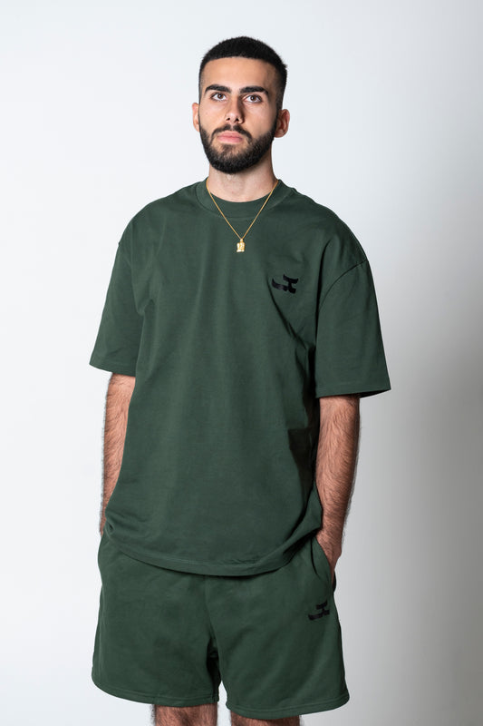 COLLECTION KHEMSHA T-SHIRT - FOREST GREEN