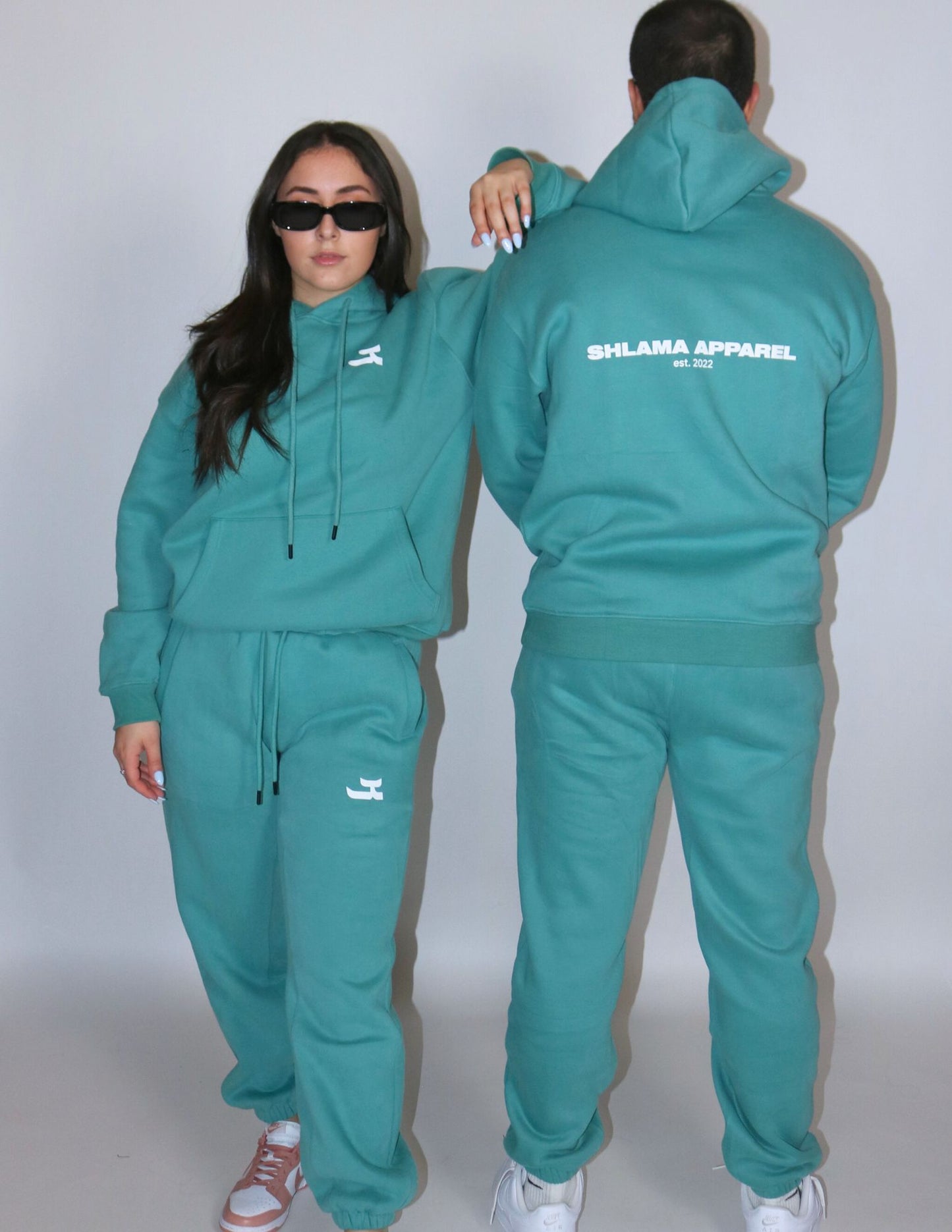 COLLECTION TLATHA HOODIE (TEAL)